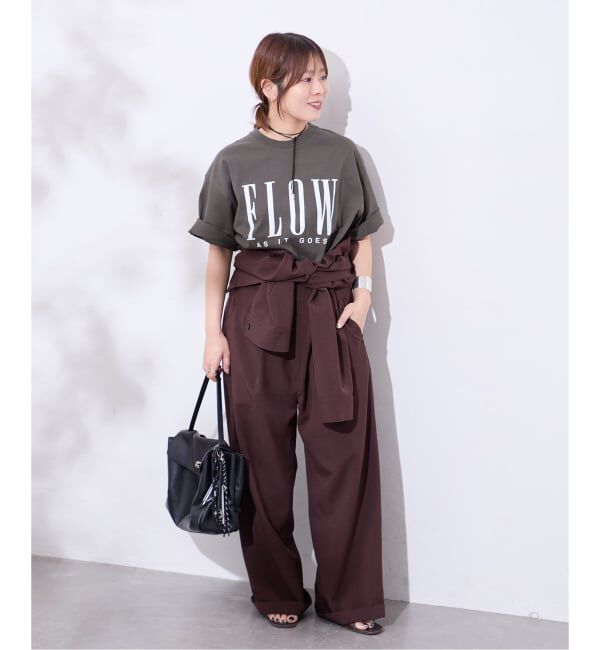 JOURNAL STANDARD「《予約》FLOW LOGO TEE」|Tシャツ・カットソー|