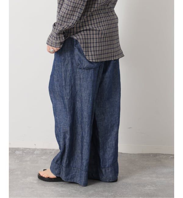 journal standard luxe「《予約》リネンデニム プランプパンツ」|その他|