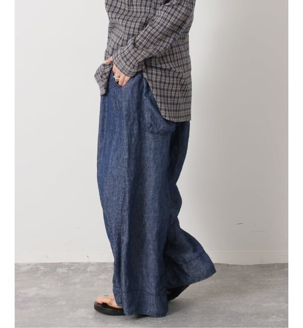 journal standard luxe「《予約》リネンデニム プランプパンツ」|その他|