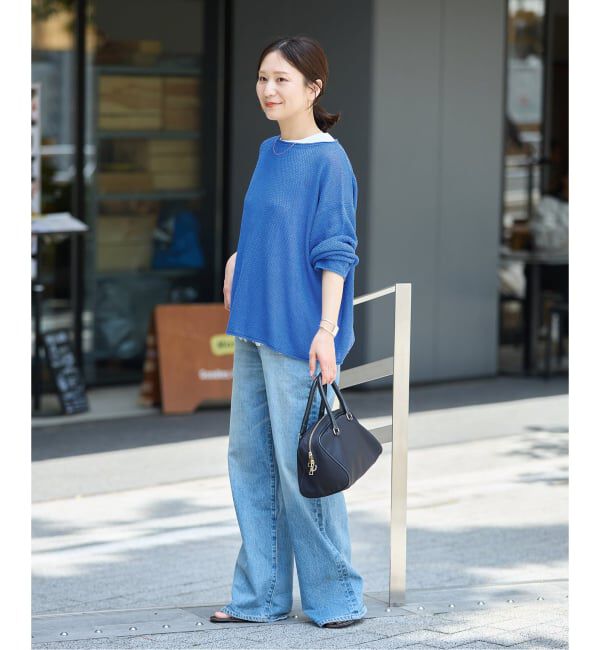 JOURNAL STANDARD「《追加予約》ペーパーヤーンカノコルーズプルオーバー」|ニット・セーター|