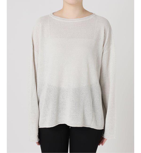 JOURNAL STANDARD「《追加予約》ペーパーヤーンカノコルーズプルオーバー」|ニット・セーター|