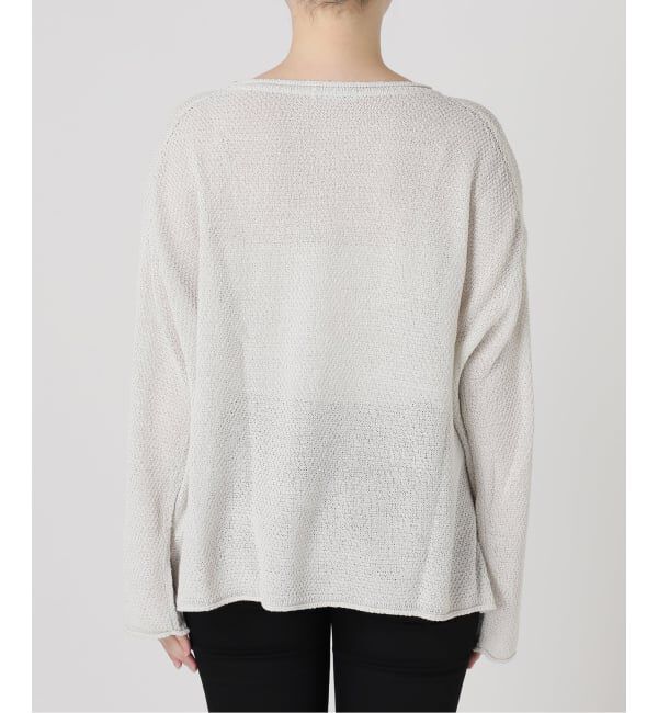 JOURNAL STANDARD「《追加予約》ペーパーヤーンカノコルーズプルオーバー」|ニット・セーター|