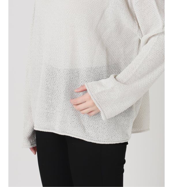 JOURNAL STANDARD「《追加予約》ペーパーヤーンカノコルーズプルオーバー」|ニット・セーター|