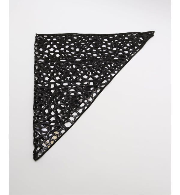 JOURNAL STANDARD「【LIVINGTONE/リヴィントーン】 Spangle Scarf」|バンダナ・スカーフ|ブラック