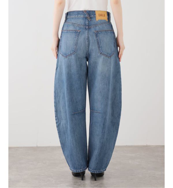 JOURNAL STANDARD「【DALA / ダラ】 LIDO ANKLE JEAN W/SEAM BEIGE PATCH」|デニム|