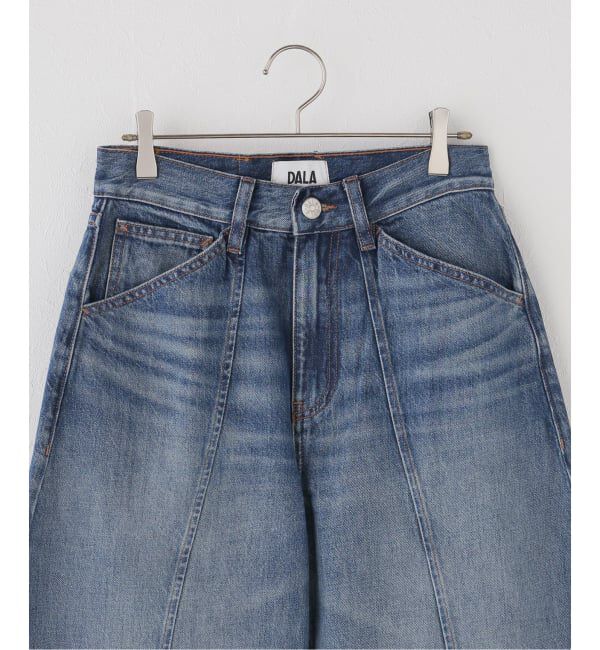 JOURNAL STANDARD「【DALA / ダラ】 LIDO ANKLE JEAN W/SEAM BEIGE PATCH」|デニム|