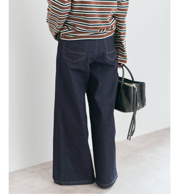 Spick and Span「SOMETHING / サムシング 別注 NEW LISA WIDE*」|デニム|