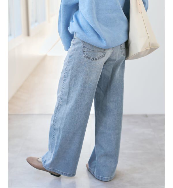 Spick and Span「SOMETHING / サムシング 別注 NEW LISA WIDE*」|デニム|