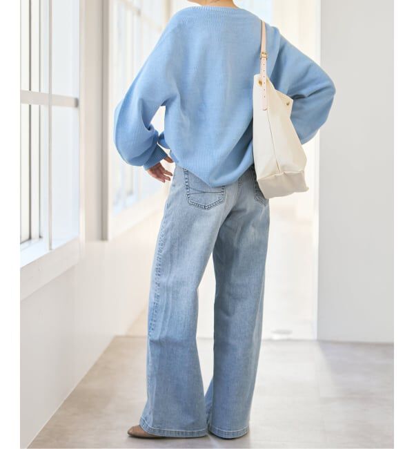 Spick and Span「SOMETHING / サムシング 別注 NEW LISA WIDE*」|デニム|