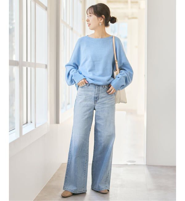 Spick and Span「SOMETHING / サムシング 別注 NEW LISA WIDE*」|デニム|