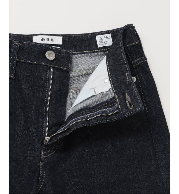 Spick and Span「SOMETHING / サムシング 別注 NEW LISA WIDE*」|デニム|