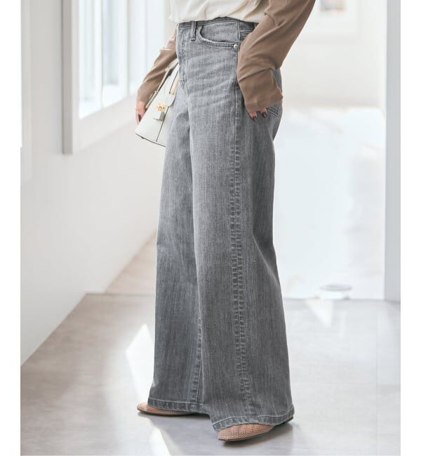 Spick and Span「SOMETHING / サムシング 別注 NEW LISA WIDE*」|デニム|