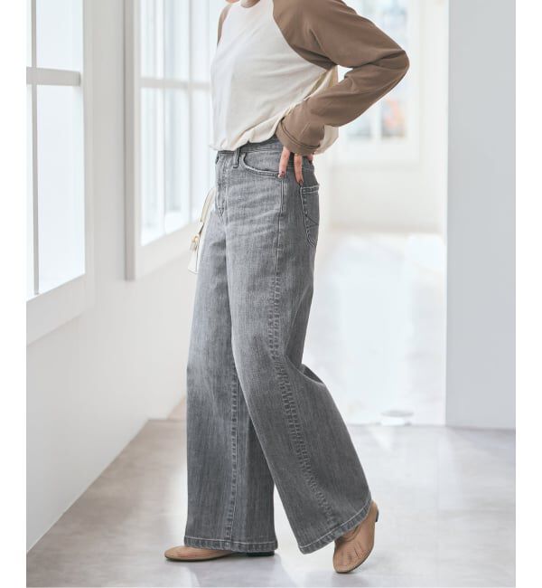 Spick and Span「SOMETHING / サムシング 別注 NEW LISA WIDE*」|デニム|