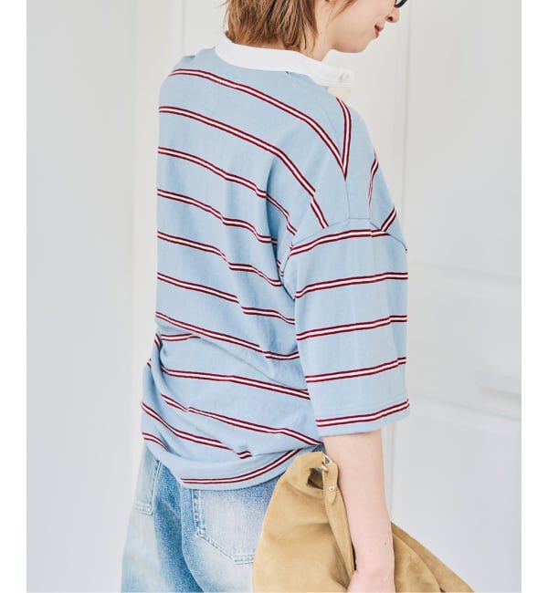 Spick and Span「《予約》melple / メイプル Seaview Rugger Shirt」|Tシャツ・カットソー|