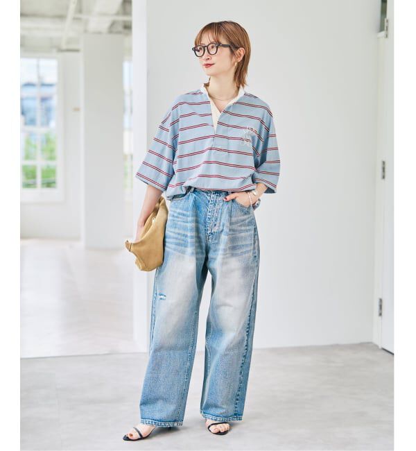 Spick and Span「《予約》melple / メイプル Seaview Rugger Shirt」|Tシャツ・カットソー|