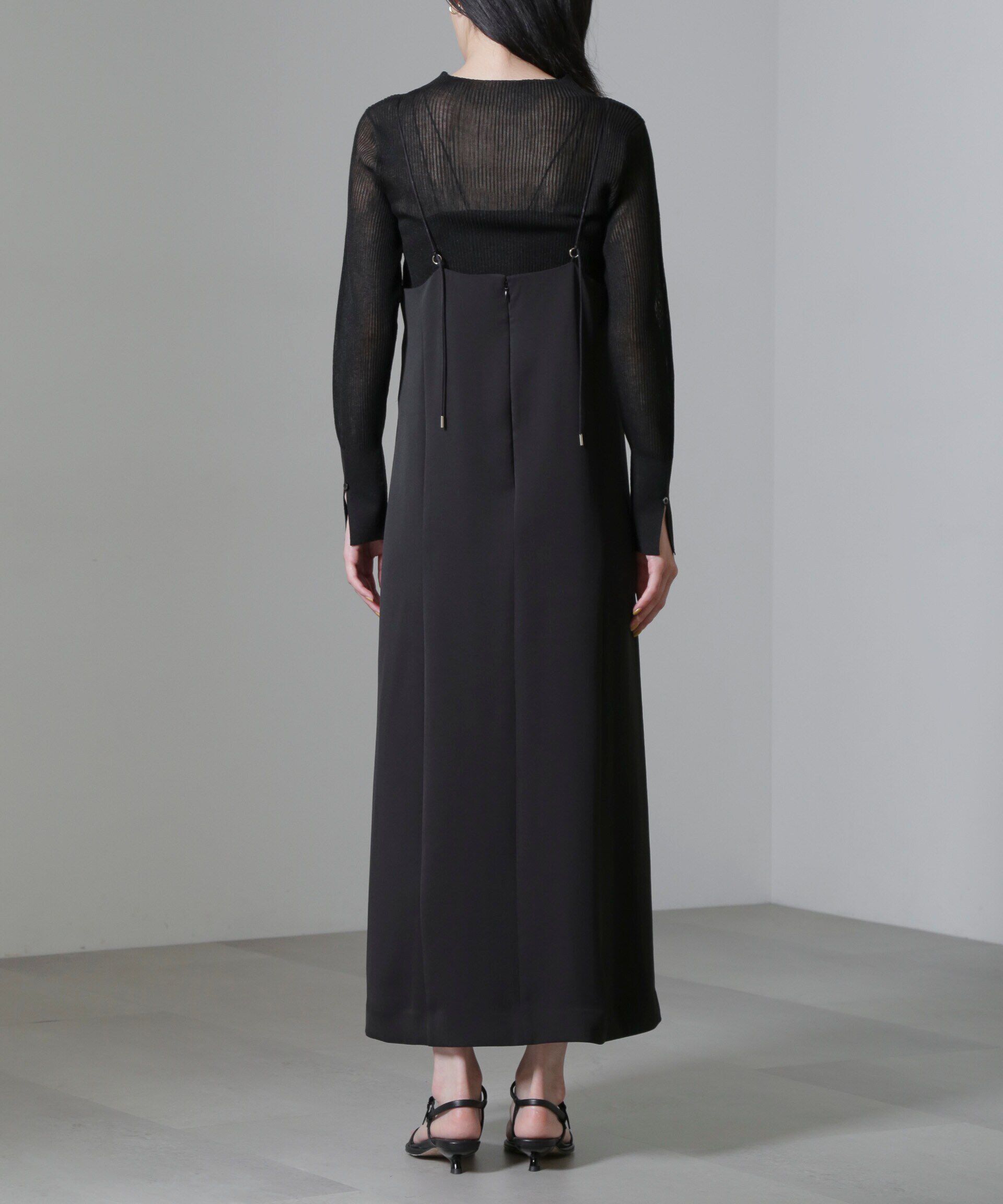 nano･universe「スクエアネックキャミワンピース(セットアップ可)」|ワンピース|