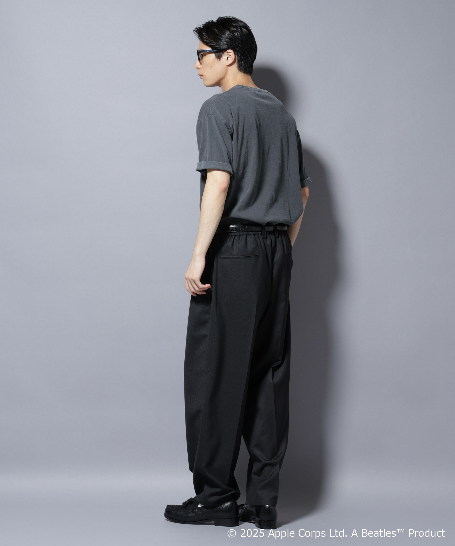 nano･universe「別注GOOD ROCK SPEED BEATLES フロッキープリントTシャツ」|Tシャツ・カットソー|