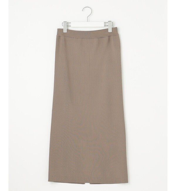 自由区「【洗える】リブストレッチタイト スカート」|スカート|