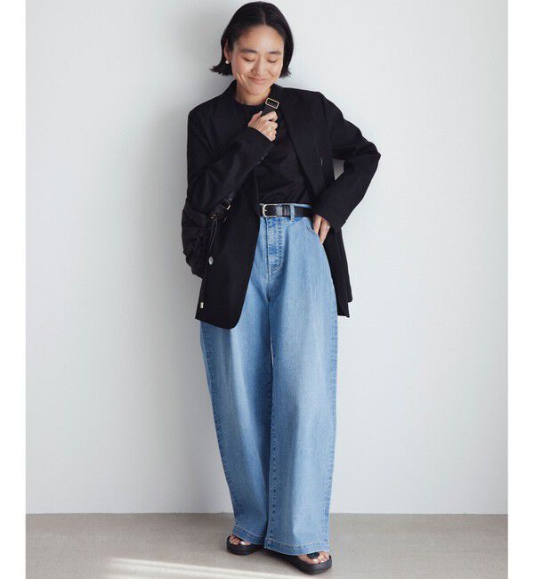 23区「【好評につき追加/Oggi6月号掲載】ガラスフェザー ベルト」|ベルト|