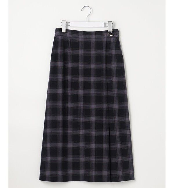 ANY SIS「ビューティサーモ2WAYストレッチチェック スカート」|スカート|