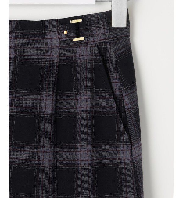ANY SIS「ビューティサーモ2WAYストレッチチェック スカート」|スカート|