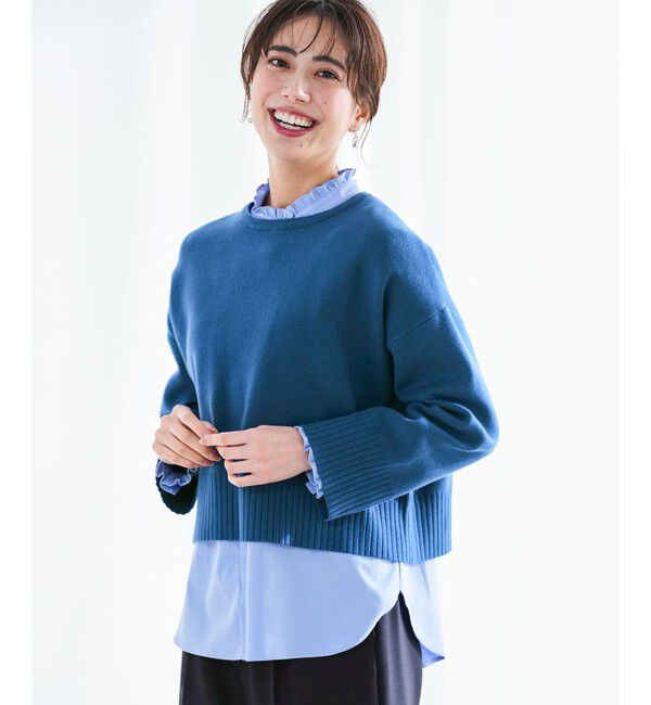 ANY SIS「リブポイント ニット」|ニット・セーター|