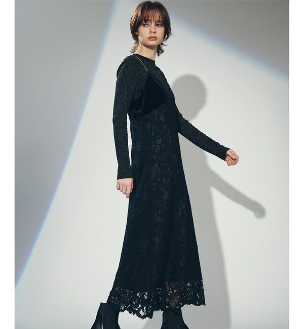 Diagram「ベロアレースワンピース」|ワンピース|