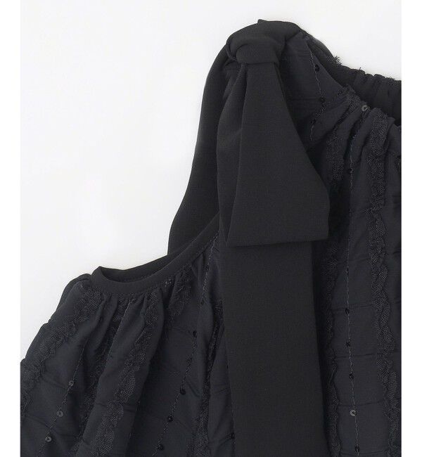 GRACE CONTINENTAL「チュールフリルフレアトップ」|その他|