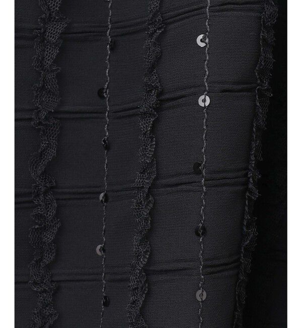 GRACE CONTINENTAL「チュールフリルフレアトップ」|その他|