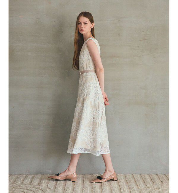 Grace Class「レースボーダードレス」|ドレス|