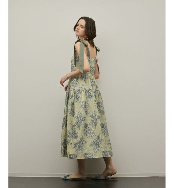 GRACE CONTINENTAL「シアージャガードティアードワンピース」|ワンピース|