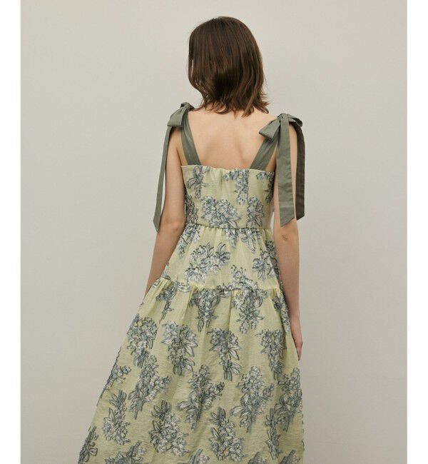 GRACE CONTINENTAL「シアージャガードティアードワンピース」|ワンピース|