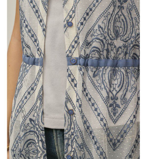 Diagram「刺繍ジレワンピース」|ワンピース|