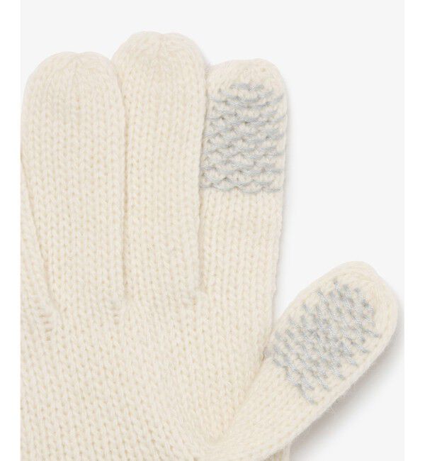 LACOSTE「コンビ・ニッティンググローブ」|手袋|