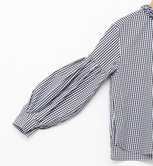 NOLLEY'S「【MARILYN MOON/マリリーンムーン】タックフリルボリュームブラウス」|シャツ・ブラウス|