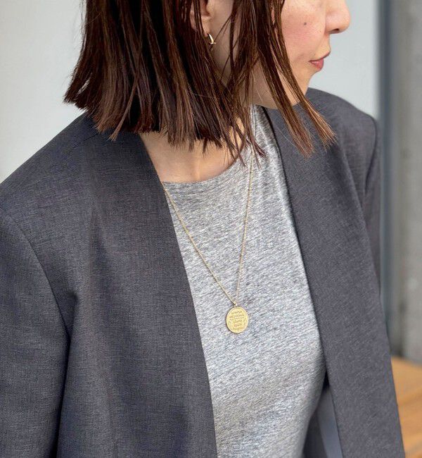 grace grace「【grace grace/グラスグラス】マリアンヌコインネックレス」|ネックレス|