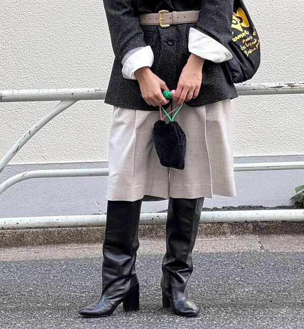 grace grace「【grace grace/グラスグラス】パデッドキンチャクポーチ」|ポーチ|