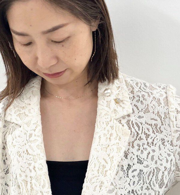 grace grace「【grace grace/グラスグラス】ビジュープッシュピン」|ブローチ・コサージュ|