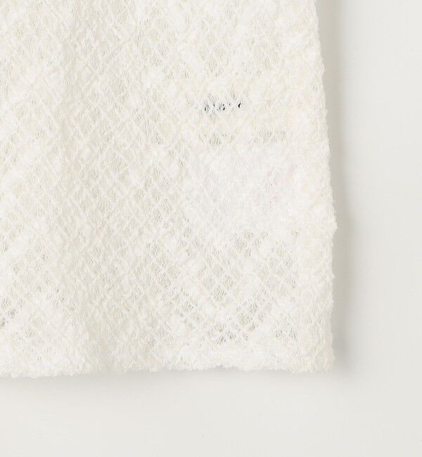 NOLLEY'S「ウォッシャブル襟付きレースカーディガン」|カーディガン|