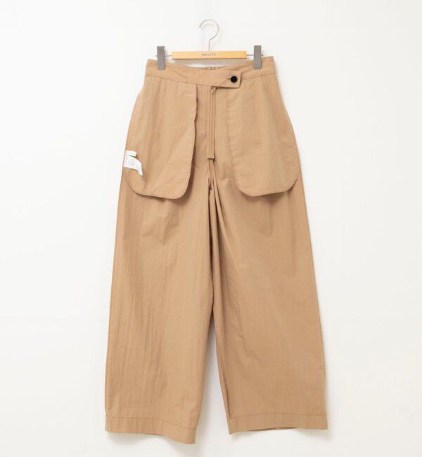 NOLLEY'S「【一部WEB限定サイズ】ウォッシャブル撥水ワイドラップパンツ」|その他|