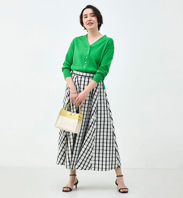 NOLLEY'S「【一部WEB限定カラー】《手洗い可能》エアリータッチゆったりVネックカーディガン」|カーディガン|