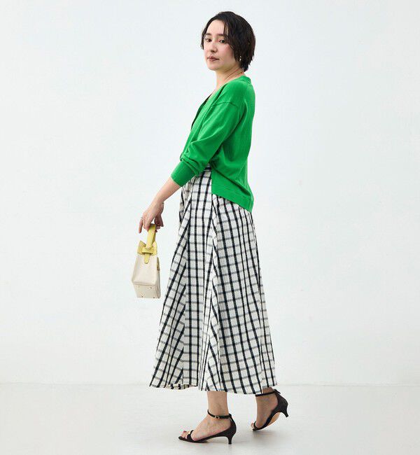 NOLLEY'S「【一部WEB限定カラー】《手洗い可能》エアリータッチゆったりVネックカーディガン」|カーディガン|