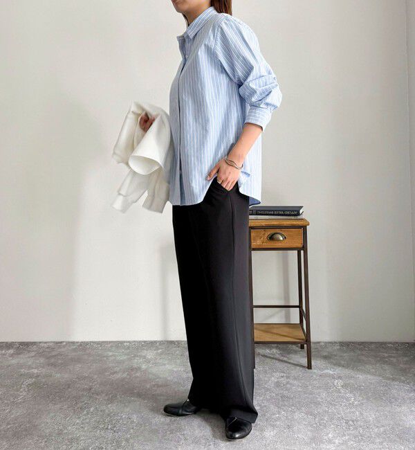 fredy emue「FR刺繍オックスコンパクトシャツ」|シャツ・ブラウス|