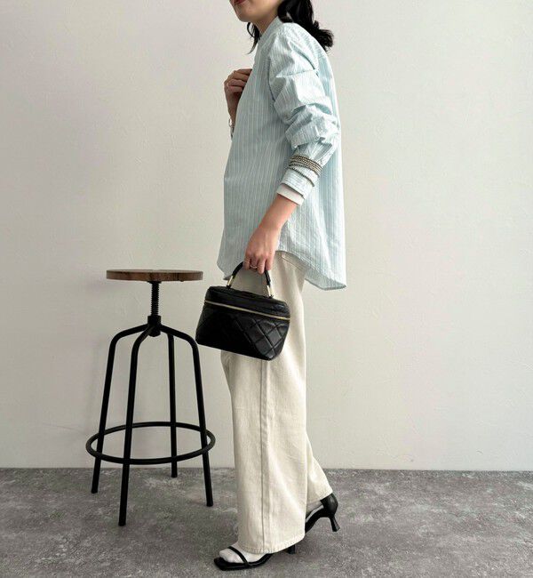 fredy emue「FR刺繍オックスコンパクトシャツ」|シャツ・ブラウス|