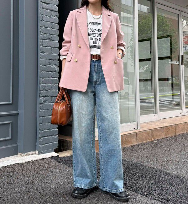 fredy emue「ダブルブレストジャケット」|テーラードジャケット|