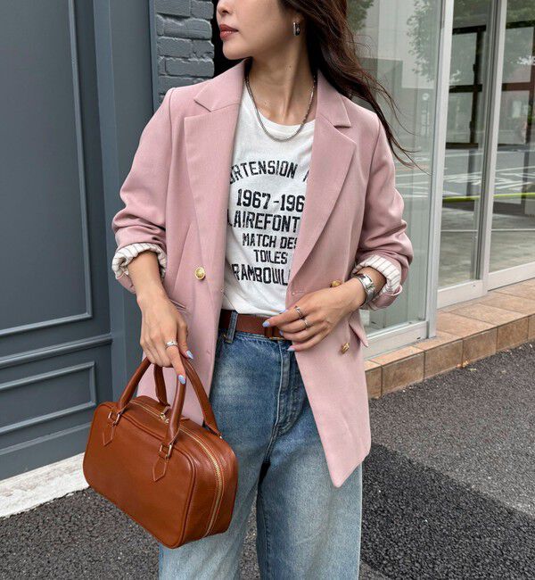 fredy emue「ダブルブレストジャケット」|テーラードジャケット|