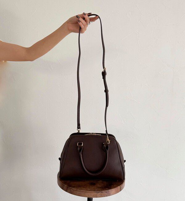 fredy emue「台形ファスナーボストンバッグ」|ショルダー・メッセンジャー|