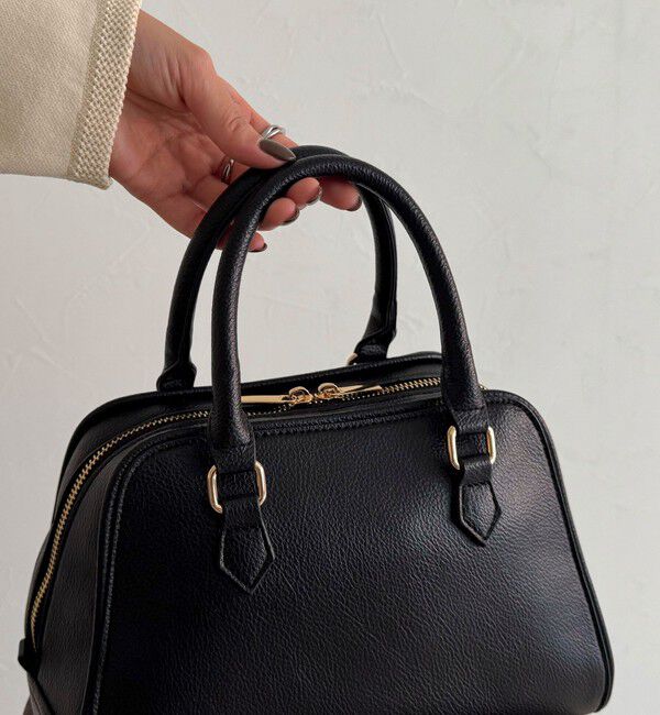 fredy emue「台形ファスナーボストンバッグ」|ショルダー・メッセンジャー|