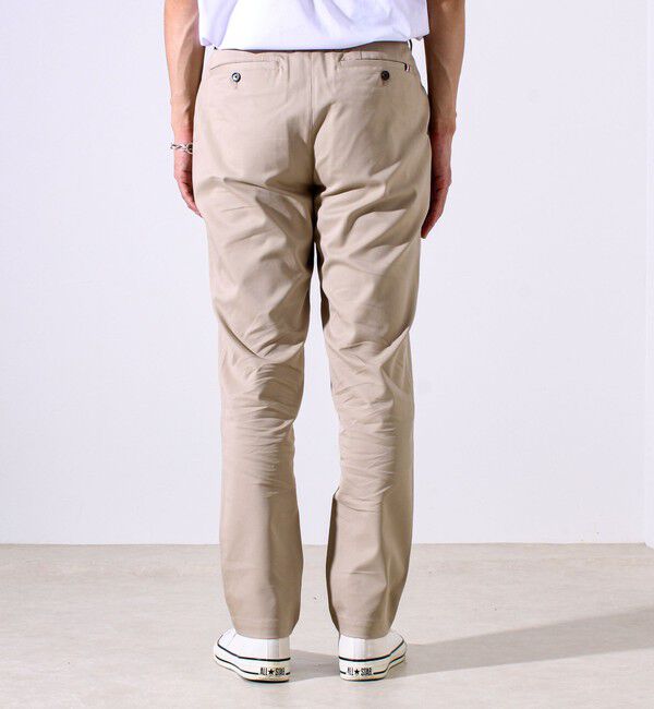 GLOSTER「【ビジカジ対応】スマートチノストレッチパンツ」|チノ|