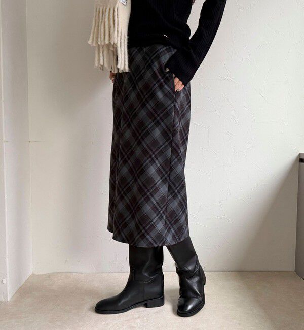 fredy emue「チェックミディスカート」|スカート|
